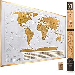 Travelization scratch map for sale  Delivered anywhere in USA 