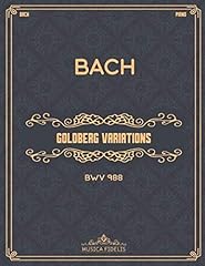 Goldberg variations sheet for sale  Delivered anywhere in USA 