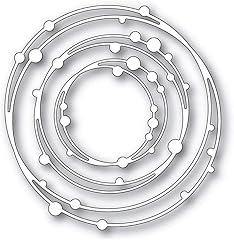 Spotty line circle for sale  Delivered anywhere in UK