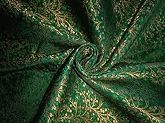 Silk brocade fabric for sale  Delivered anywhere in UK