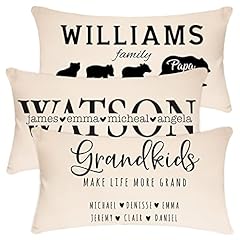 Personalized lumbar throw for sale  Delivered anywhere in USA 