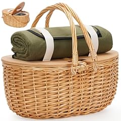 Cooler picnic basket for sale  Delivered anywhere in USA 