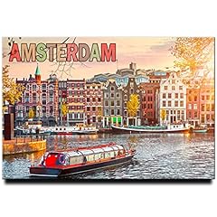 Amsterdam fridge magnet for sale  Delivered anywhere in USA 