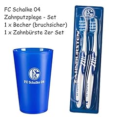 Schalke zahnpflege set gebraucht kaufen  Wird an jeden Ort in Deutschland