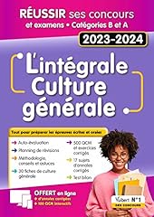 Intégrale culture générale d'occasion  Livré partout en France