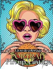 Livre coloriage portrait d'occasion  Livré partout en France