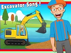 Excavator song blippi for sale  Delivered anywhere in USA 
