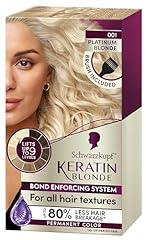 Schwarzkopf keratin blonde for sale  Delivered anywhere in USA 