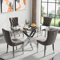 Glass dining room for sale  Delivered anywhere in USA 