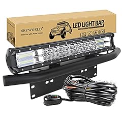 Used, SKYWORLD LED Light Bar, 7D 20 inch 288W Spot Flood for sale  Delivered anywhere in UK