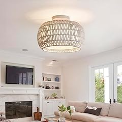 Rattan ceiling light for sale  Delivered anywhere in USA 