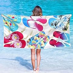 Serviette plage microfibre d'occasion  Livré partout en France