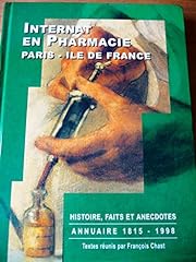Internat pharmacie paris d'occasion  Livré partout en France
