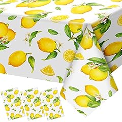 Pcs lemon tablecloth for sale  Delivered anywhere in USA 