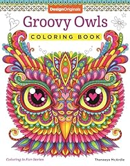 Groovy owls coloring for sale  Delivered anywhere in USA 