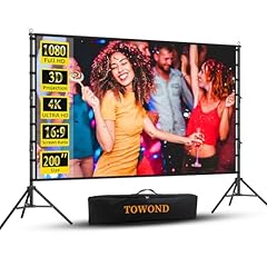Outdoor projector screen for sale  Delivered anywhere in USA 
