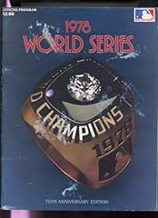 1978 series program for sale  Delivered anywhere in USA 