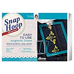 Designs in Machine Embroidery Monster Snap Hoop 9.5"x14" for sale  Delivered anywhere in USA 