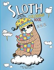 Sloth coloring book for sale  Delivered anywhere in USA 