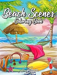 Beach scenes coloring for sale  Delivered anywhere in USA 