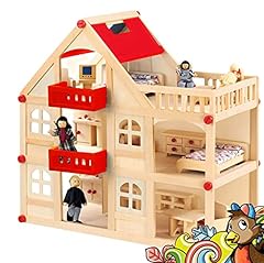Puppenhaus holz puppen gebraucht kaufen  Wird an jeden Ort in Deutschland