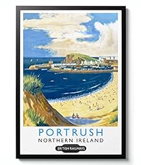 Portrush print northern for sale  Delivered anywhere in UK