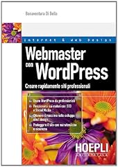 Webmaster con wordpress. usato  Spedito ovunque in Italia 