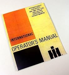 Operators manual international for sale  Delivered anywhere in USA 
