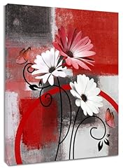 Red daisy geometric for sale  Delivered anywhere in USA 