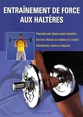 Entraînement haltères progra d'occasion  Livré partout en Belgiqu