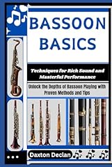 Bassoon basics techniques gebraucht kaufen  Wird an jeden Ort in Deutschland