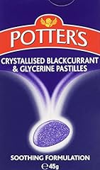 Potters pastilles blackcurrant for sale  Delivered anywhere in UK