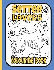 Setter lovers colouring for sale  Delivered anywhere in Ireland