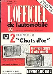 Officiel automobile 86e d'occasion  Livré partout en France