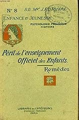 Peril enseignement officiel d'occasion  Livré partout en France