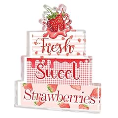 Strawberry decor kitchen for sale  Delivered anywhere in USA 