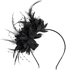 Fascinators weddings black for sale  Delivered anywhere in UK