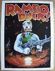 Kunstdruck rambo duck gebraucht kaufen  Wird an jeden Ort in Deutschland
