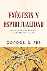 Exegesis espiritualidad escuch for sale  Delivered anywhere in USA 