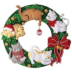 Bucilla holiday housecats for sale  Delivered anywhere in USA 