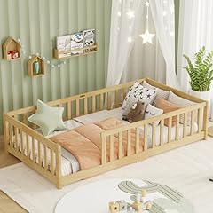 Twin floor bed for sale  Delivered anywhere in USA 