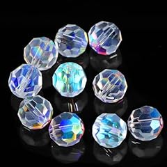 100pcs 10mm crystal for sale  Delivered anywhere in UK