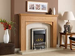 Valor 0596394 Excelsior Inset Gas Fire, Gold for sale  Delivered anywhere in UK