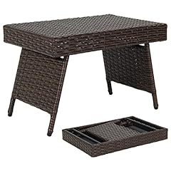 Costway folding rattan for sale  Delivered anywhere in UK