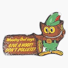 Woodsy owl bumper for sale  Delivered anywhere in USA 