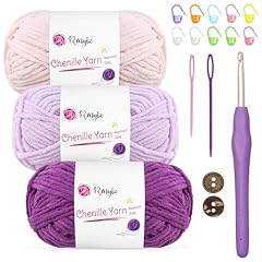 Renyiz chenille yarn for sale  Delivered anywhere in UK