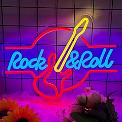Rock roll neon for sale  Delivered anywhere in USA 