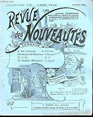 Revue nouveautes juillet d'occasion  Livré partout en France