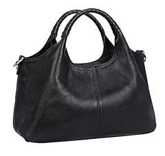 Iswee black leather for sale  Delivered anywhere in USA 