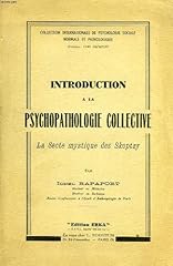 Introduction psychopathologie  d'occasion  Livré partout en France